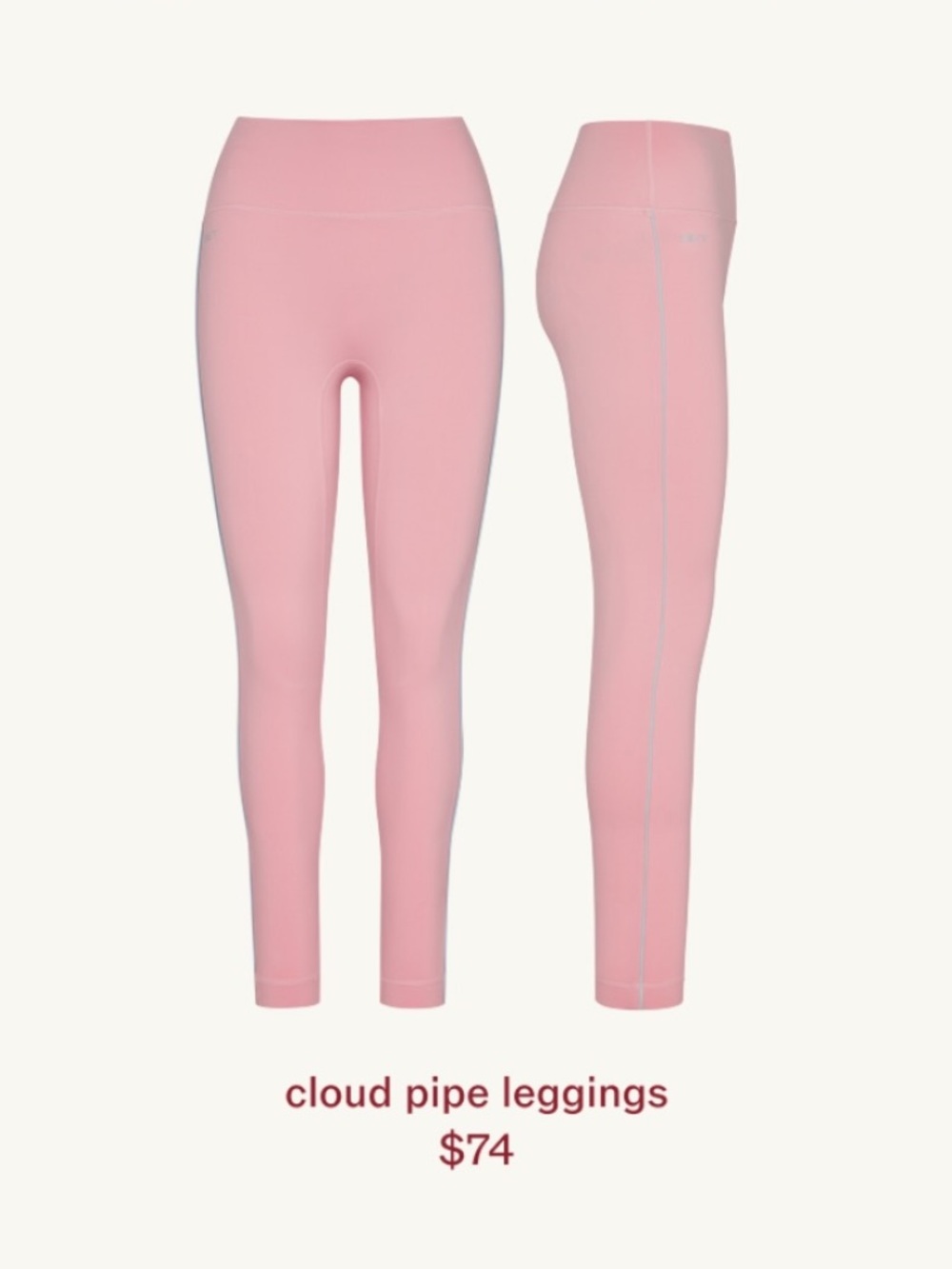 SET Active City of Valentine Cloud Training Leggings